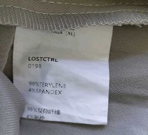 LOSTCTRL Unisex Deconstructed Utility Trousers