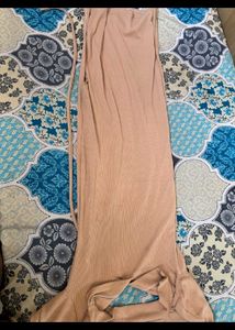 Cream Knit Collared Mini Dress