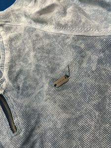 Men's Vintage Wash Zipper Sweater