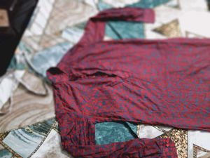 Men's Red Kurta
