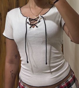 White y2k top size medium