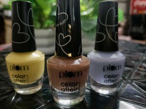 Plum Color Affair Nail Polish Combo (3)