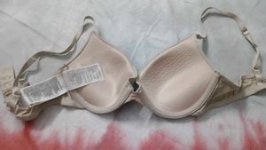 Nude Padded Underwire Bra