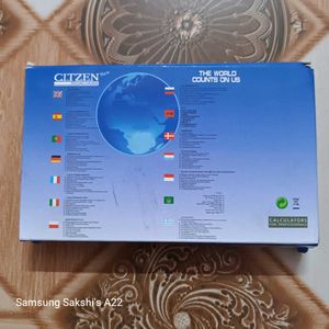 Vintage GLTZEN Calculator CT-8814V