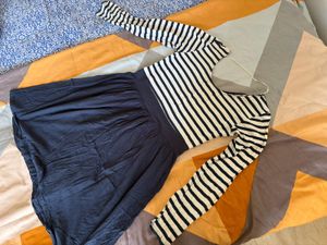 Striped Casual Dress
