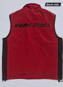 Reversible Vest Red &amp; Black Jacket