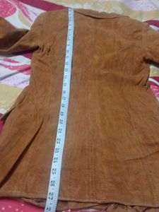 Classic Brown Suede Blazer