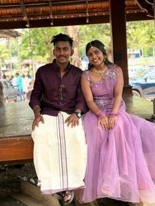 Urgent sell ✅Beautiful Lavender fish cut lehenga