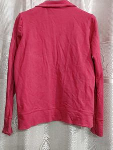 Red Zip-Up Hoodie