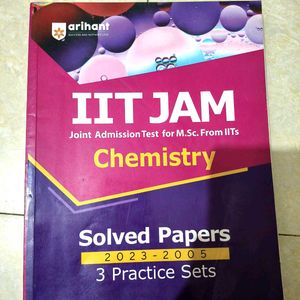 IIT JAM Chemistry Solved Papers