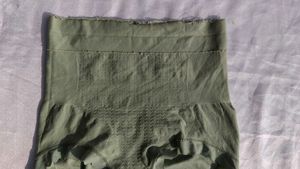 Olive Green High-Waisted Shaping Briefs