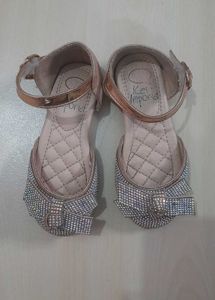Sparkly Flower Girl Sandals
