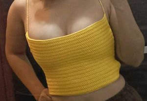 Crochet Halter Neck Crop Top