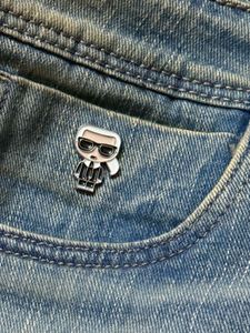 karl lagerfeld 32 Stylish Blue Denim Jeans