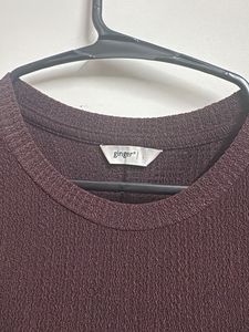 Ribbed Full-Length Bodycon Dress (L size)
