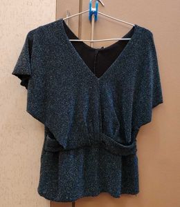 Sparkly Batwing Partywear Top (New with tag