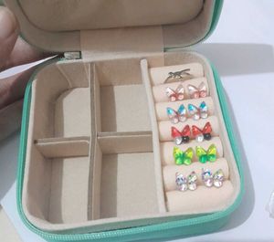 jewellery organizer + earings + 1ring combo
