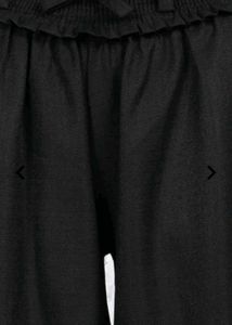 Chic High-Waisted Black Palazzo Pants