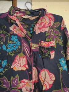 Floral Print Shirt 🔷