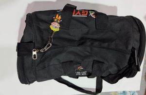 Black Duffle Gym Bag