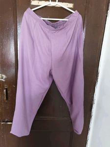 Kalini Brand -Embroidered Lavender Cotton Kurta