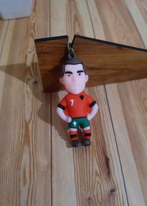 Cristiano Ronaldo Keychain Figurine