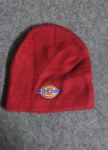 Dickies Red Beanie Hat