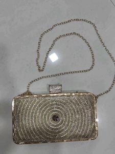 Sparkling Embellished Clutch Bag