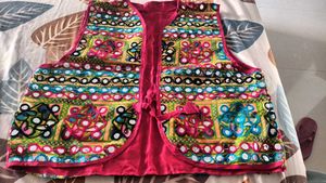 Embroidered Bohemian Vest