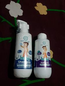 Khadi Natural Baby Shampoo and Oil Combo