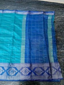 Teal Saree