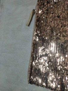 Sparkling Sequin Clutch Bag
