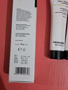Minimilst face moisturizer