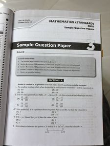 Oswaal CBSE Class 10 Maths Sample Papers