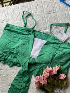 Ruffle knot top.