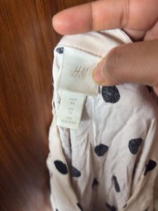 H&amp;M Polka Dot Top