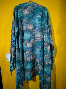 Beautiful Floral Print Kurta