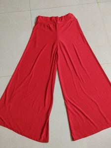Blood Red Plazo