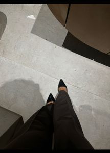 Chemistry Patent Slingback Heels