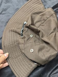 Brown Bucket Hat