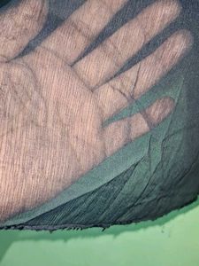 Classic Black Sheer Dupatta of 1