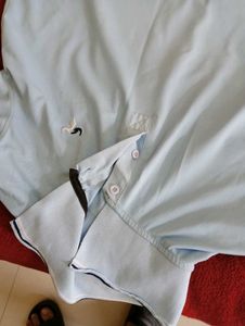 Men's Light Blue Polo T-Shirt