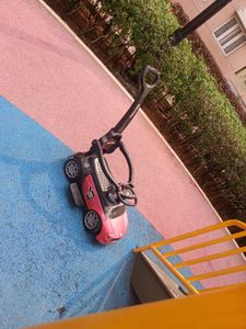 Kids Ride-On Car with Push Handle