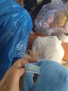 Cute Blue Dolphin Plush Toy