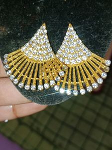 Rose &amp; Star Drop Earrings