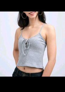 Cute Tie-Front Cami Top