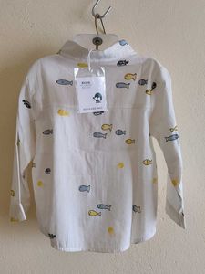 Adorable Fish Print Shirt for Kids