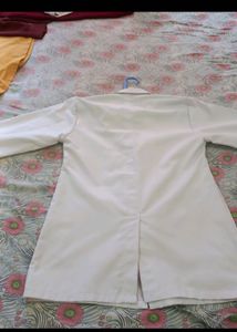 100 % cotton lab Coat - Service to Humanit