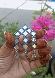 Mirror Earring Totally New