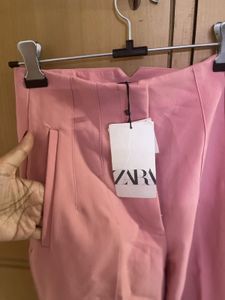 Zara High Waist Formal Trouser Figure Flattering